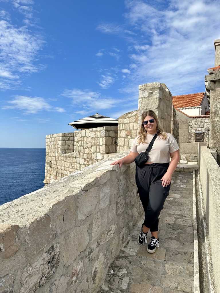 Walking the walls of Old Town in Dubrovnik
