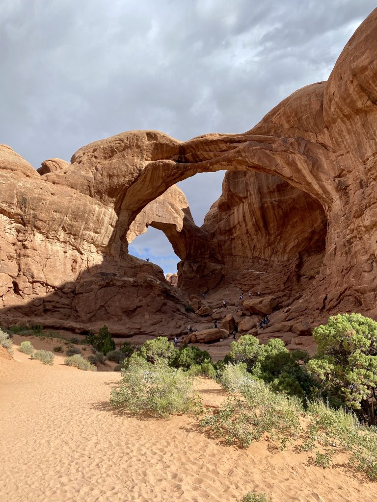 Double Arch in Moab