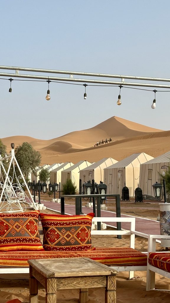 Sahara Desert at Dunes Luxury Camp.