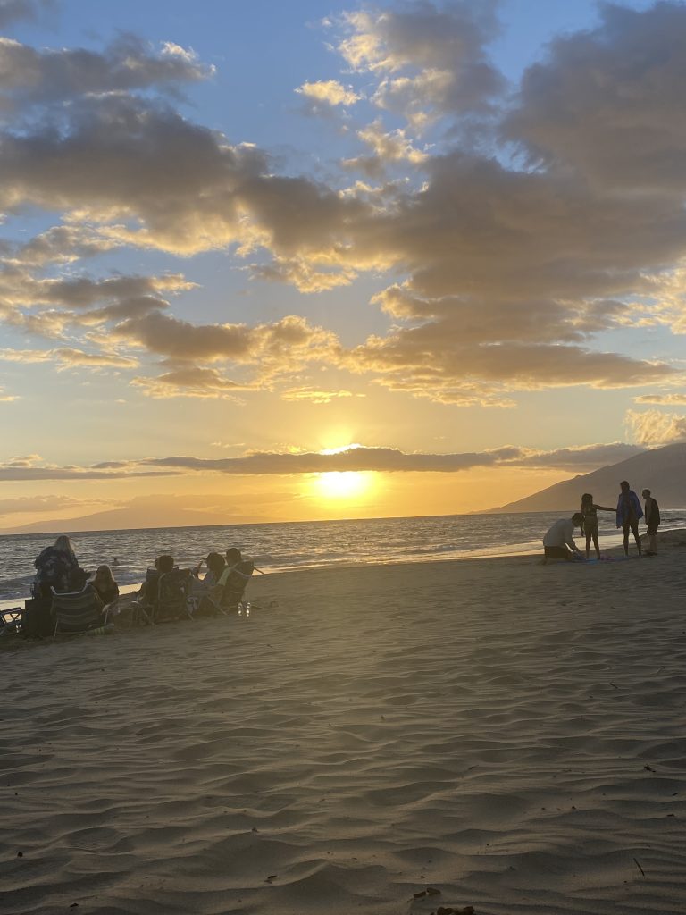 Sunset at Charley Young Beach