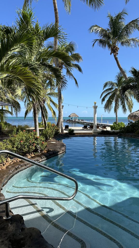 pool at Pelican Reef Villas